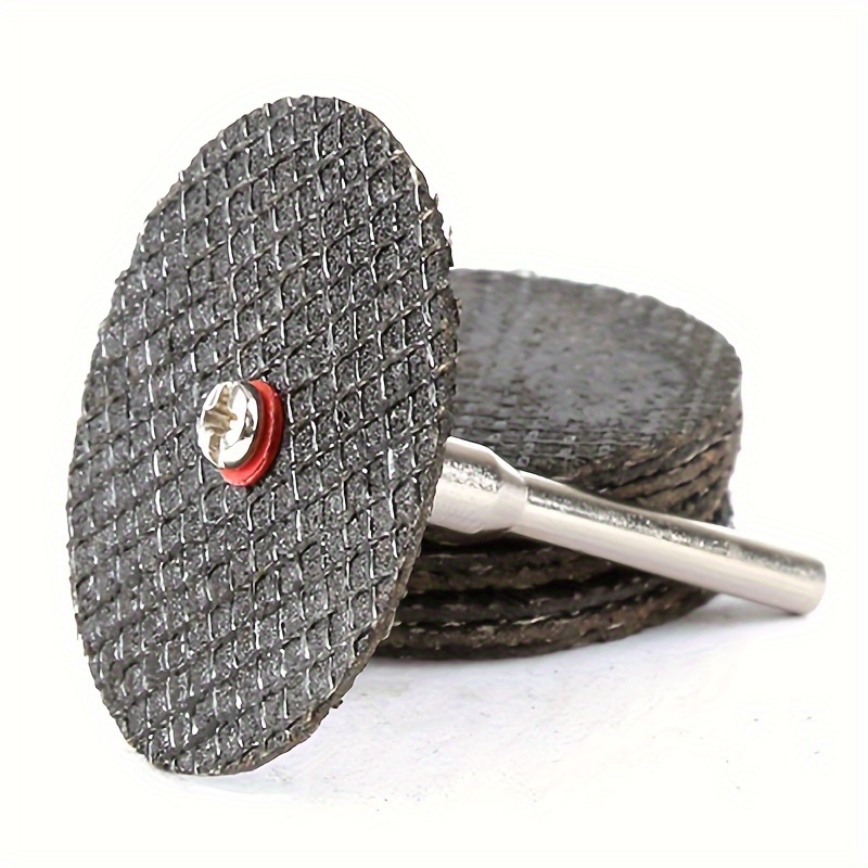 Discos de corte de diamante de 50/60mm y broca de taladro, Mini sierra  Circular para herramienta rotativa, accesorios de hoja de varilla de enlace  de hoja de piedra Dremel - AliExpress