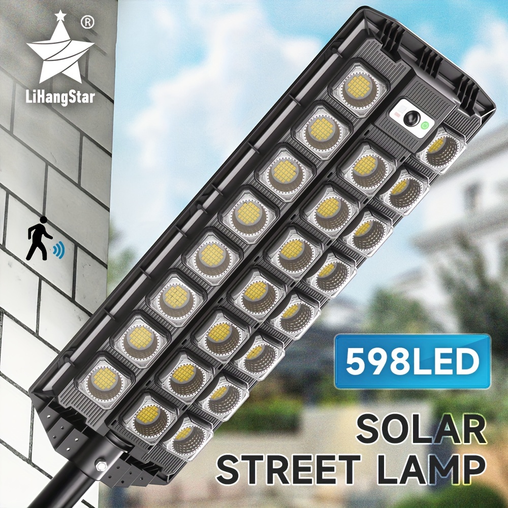 1 Pack 90LED Potente Luz Solar De Pared - Sensor De Movimiento, IP65  Impermeable, Ángulo Amplio, Foco LED Inteligente Impermeable, Adecuado Para  Patio
