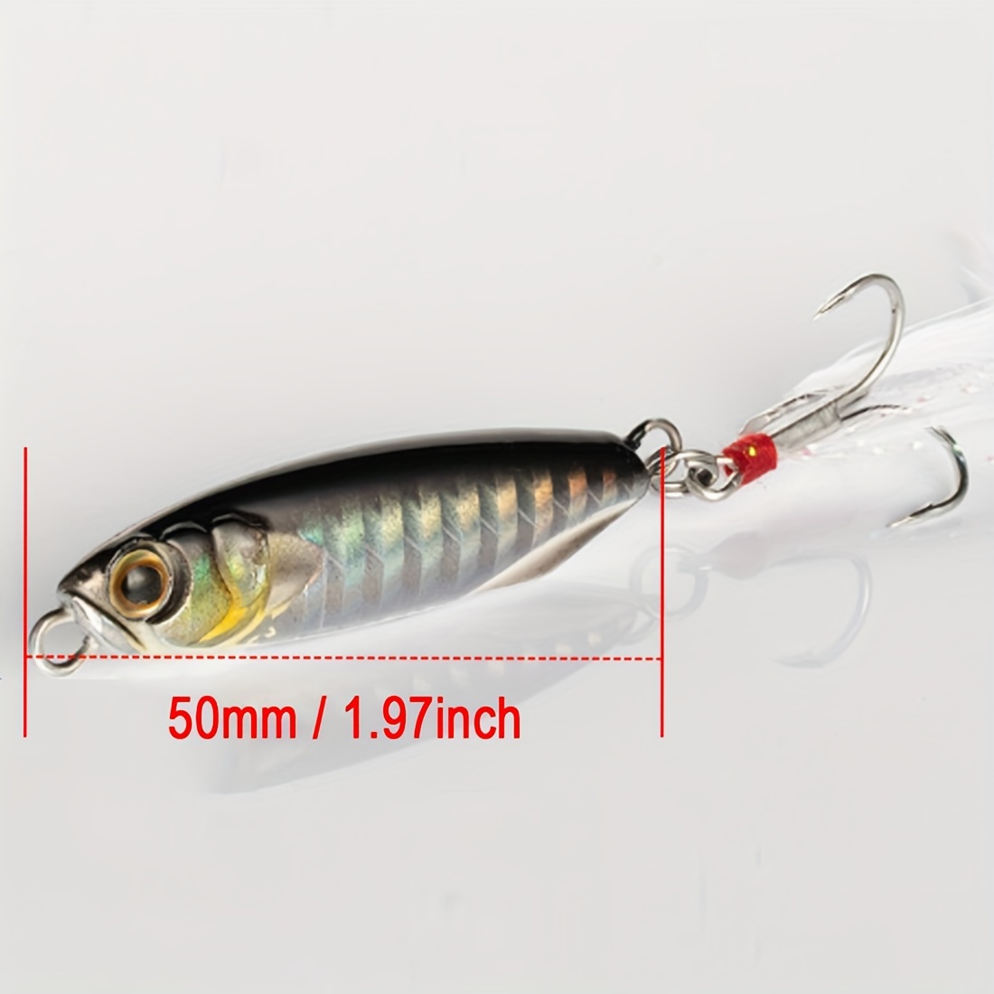 9km Fishing Vertical Jig Saltwater Jig Fishing Lure Assist - Temu