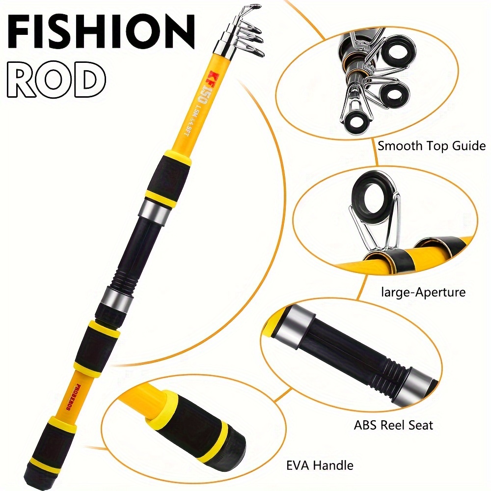 Mini Sea Fishing Rod Combo 1.5m 1.8m Spinning Fishing Reel And Rod