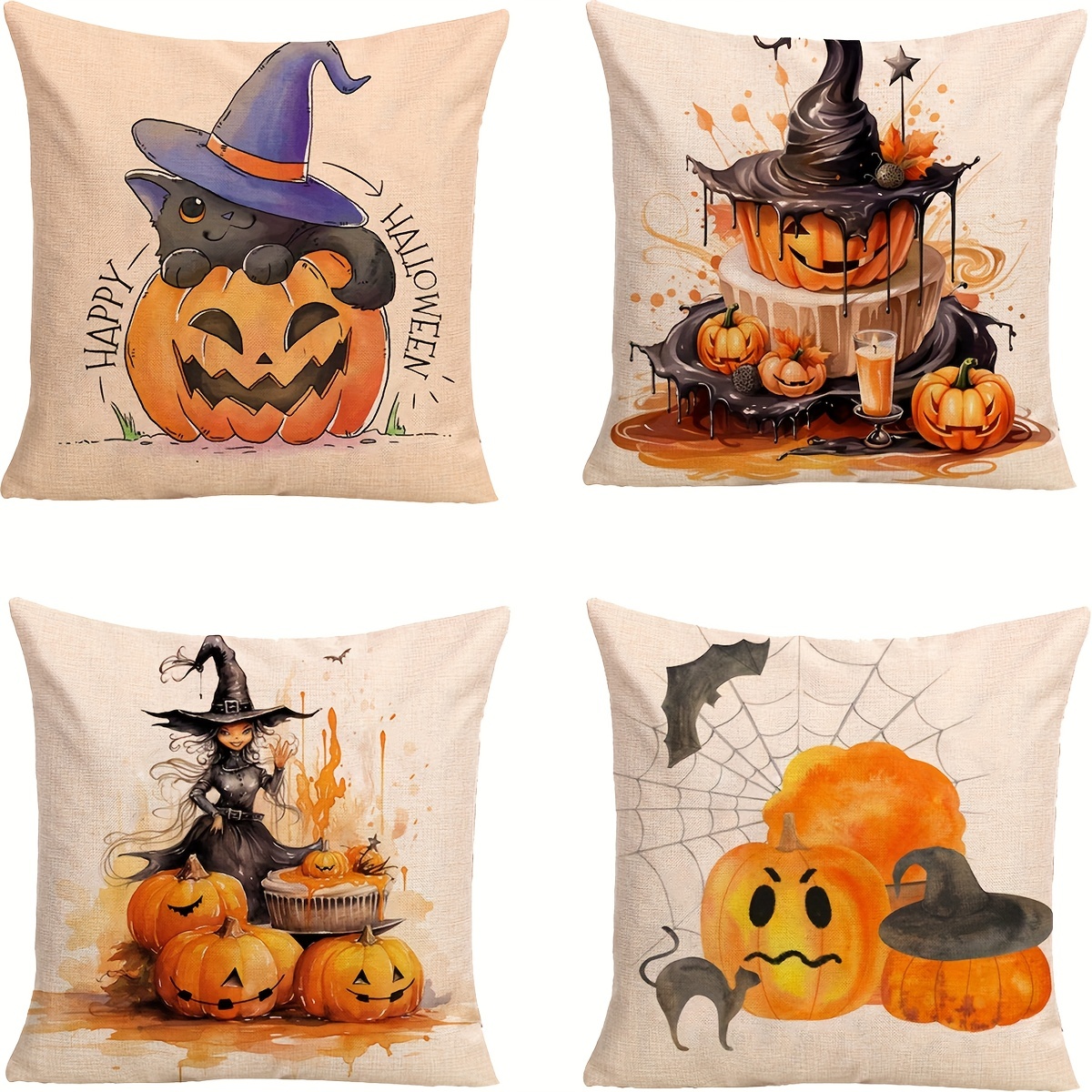 Halloween Accent Pillows