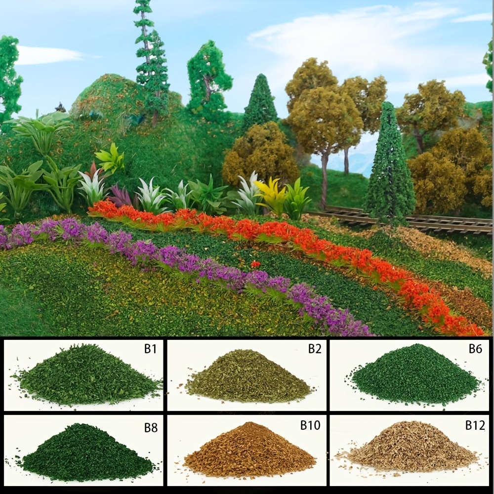 How to make and apply static grass, scatter and ground cover 