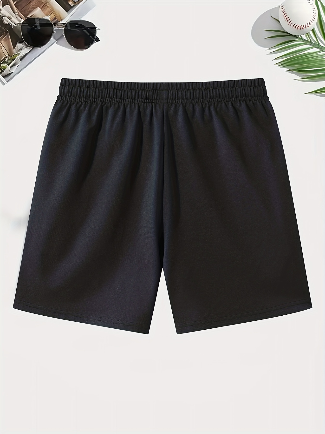 Men's 1980 Print Shorts Casual Stretch Drawstring Shorts