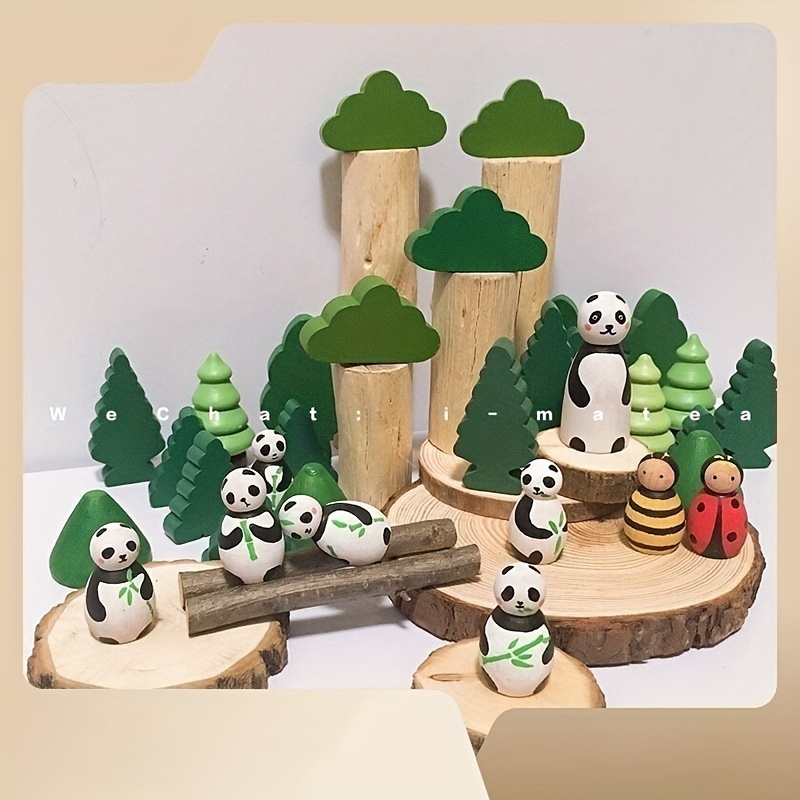 Figuras de juguetes de animales del bosque, 10 figuras de plástico de  animales del bosque para decoración de pasteles, juego de juguetes  realistas de