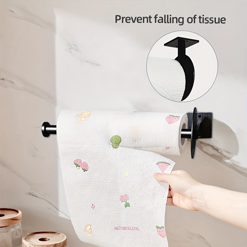 Soporte de papel higiénico para rollo de cocina, toallero de baño