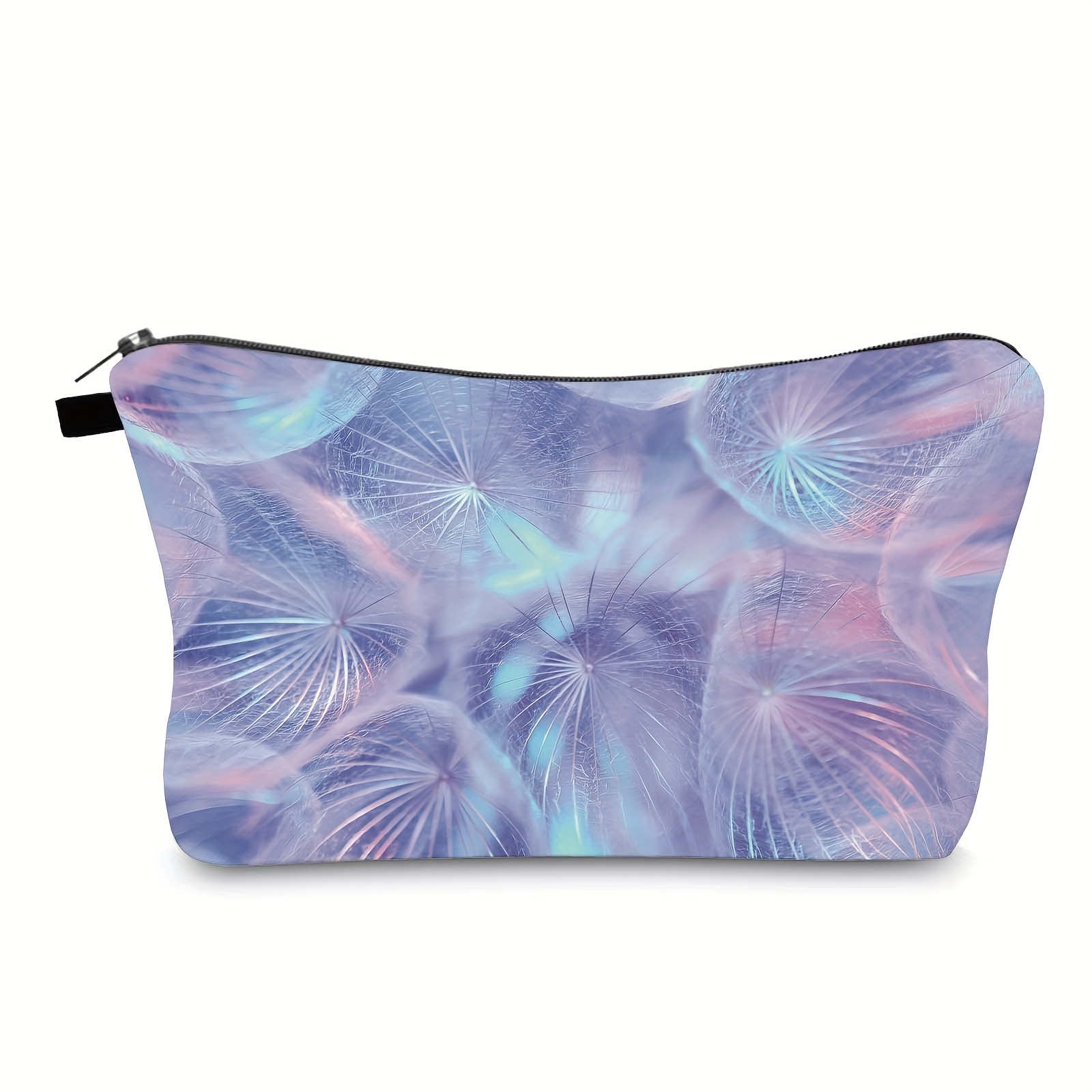 Blue Pencil Case Dandelion Pouch Pencil Pouch Make up Bag 