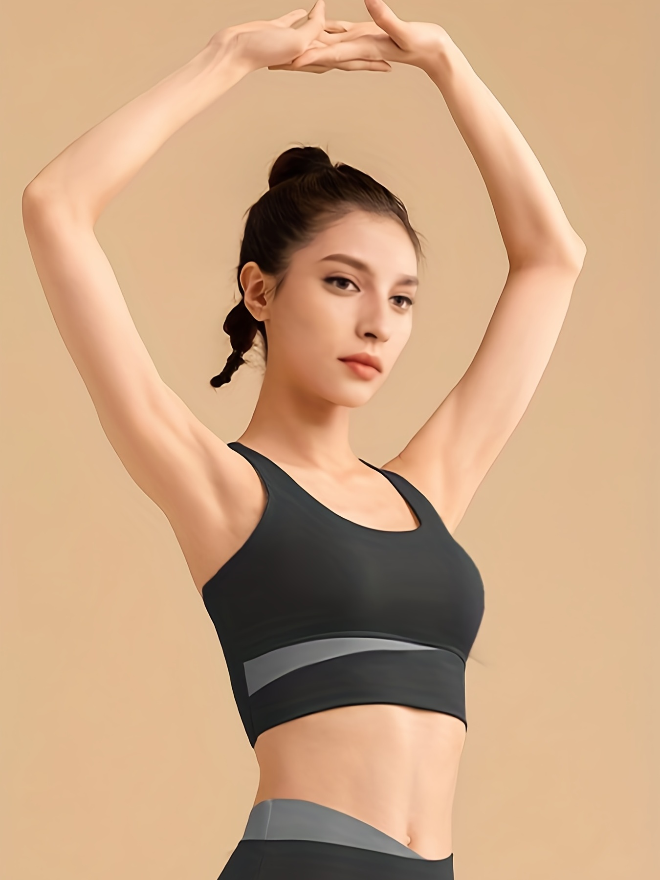 Women Sports Bras Tights Crop Top Yoga Vest Front Zipper Plus Size Adjustable  Strap Shockproof Gym Fitness Athletic Brassiere -  Canada
