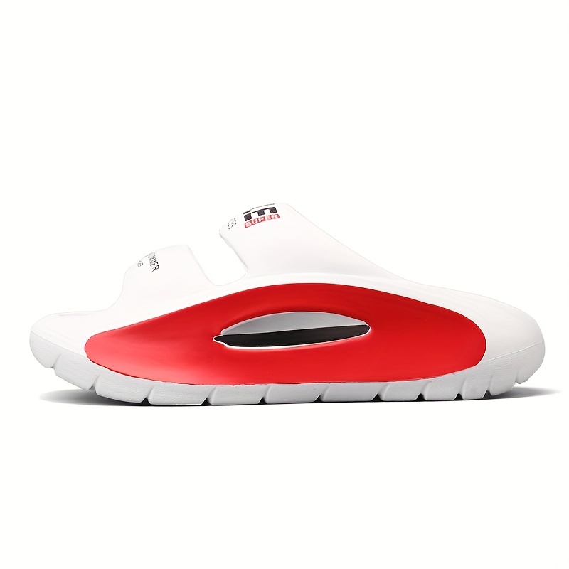 Men's Platform Slides Non Slip Slippers Open Toe Shoes