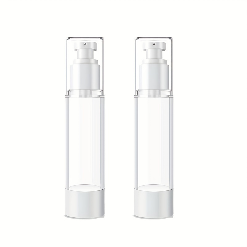 Clear Airless Cosmetic Cream Pump Bottle Travel Size - Temu