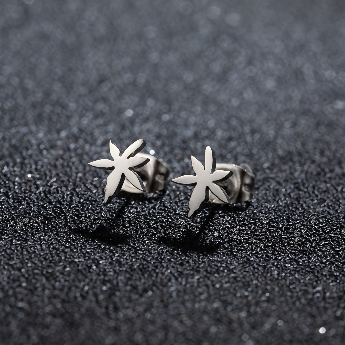 Small Stud Earrings Simple Fashion Stainless Steel Stud - Temu