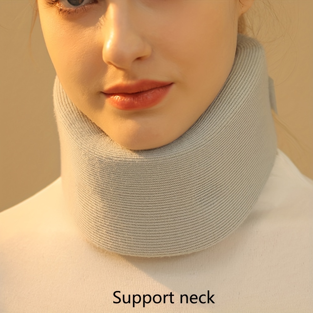 Healifty Halskrause Mensch - Verstellbarer Halskragen - Nackenstütze für  Nackenschmerzen und Unterstützung - für Spondylitis und Schlafen (Schwarz)  : : Drogerie & Körperpflege