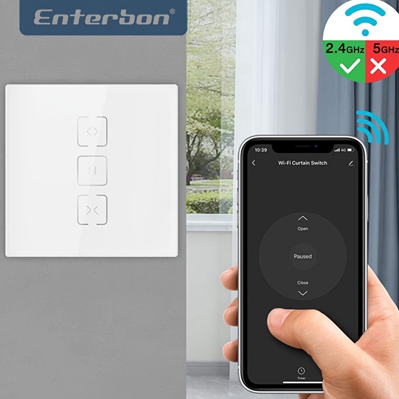 WiFi Curtain Switch for Alexa Echo and Google Home