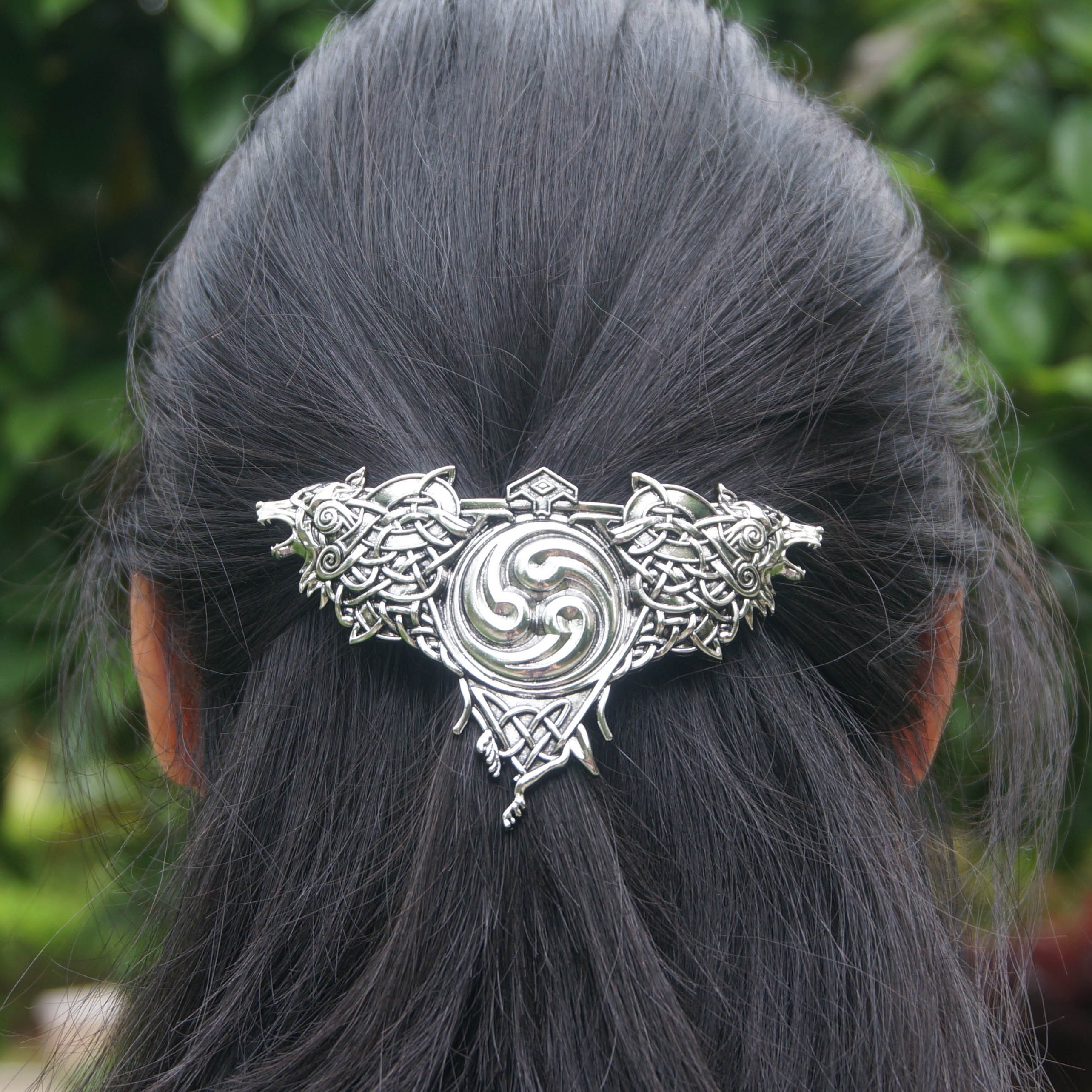 Vintage Gothic Style Hair Rings Spiral Hair Clip Retro Hair Temu