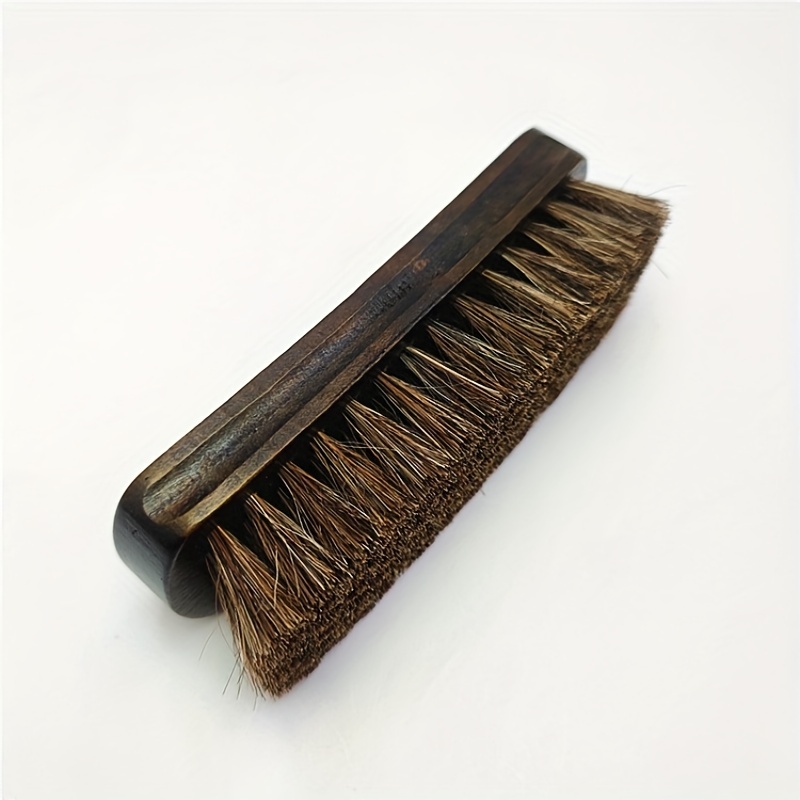 Horsehair Leather Textile Cleaning Brush for Car Interior