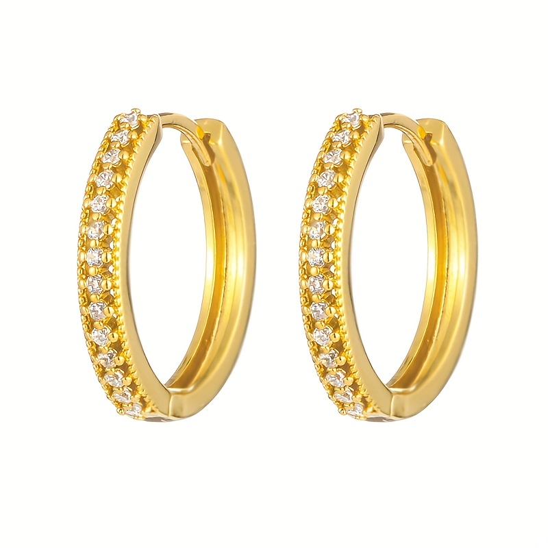 Round Zirconia Inlay for Jewelry Making