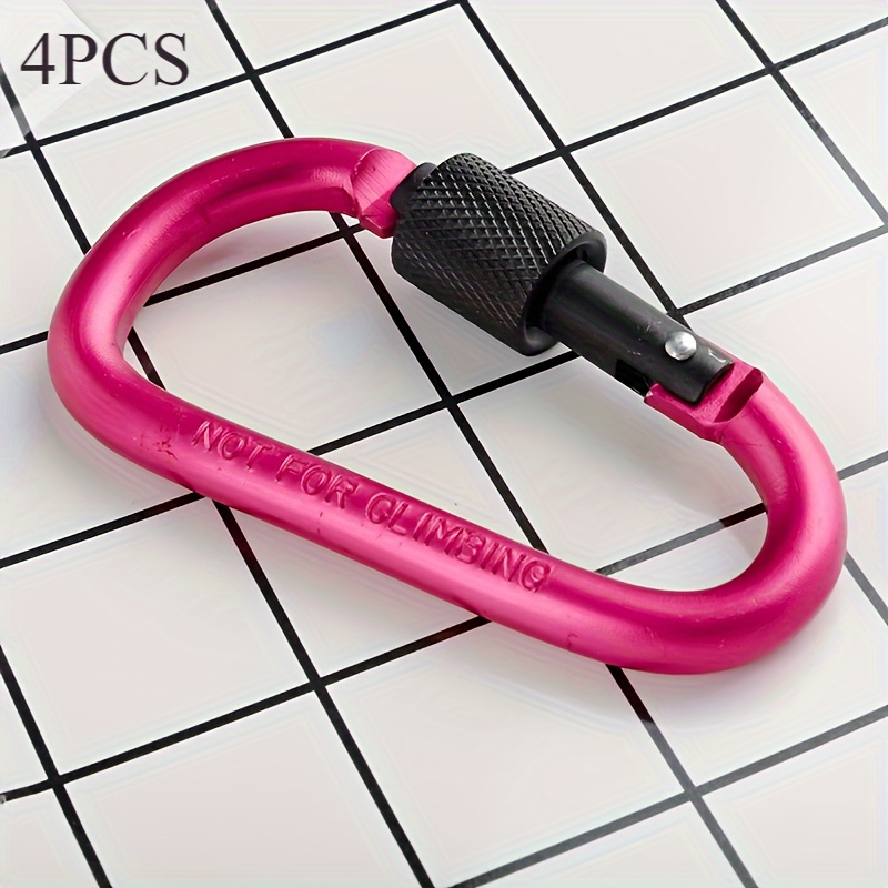 Mini Key Chain Carabiner Clip Spring Buckle Hook Key Ring - Temu