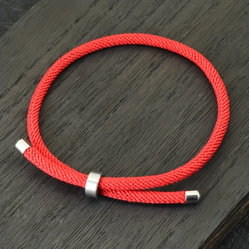 Minimalist Adjustable Thread Bracelet, Unisex