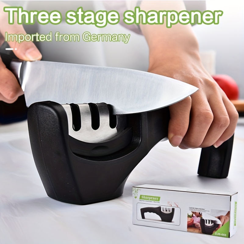 Knife Sharpener Knife Sharpeners For Kitchen - Temu