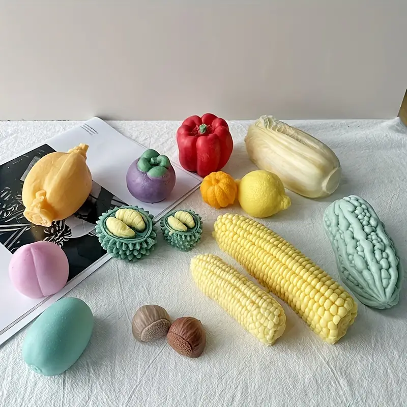 Simulated Vegetable, Corn, Cabbage, And Western Pastry Baking