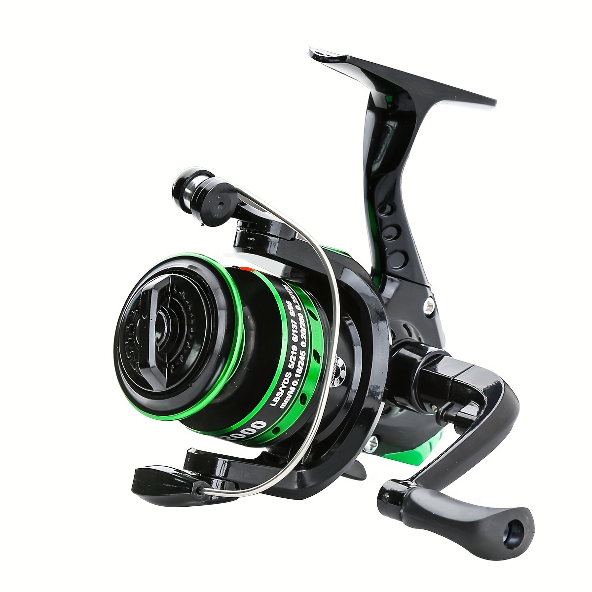 

1pc Spinning Fishing Reel, 5.2:1 Gear Ratio, Plastic Reel For Casting Fly Fishing Trolling