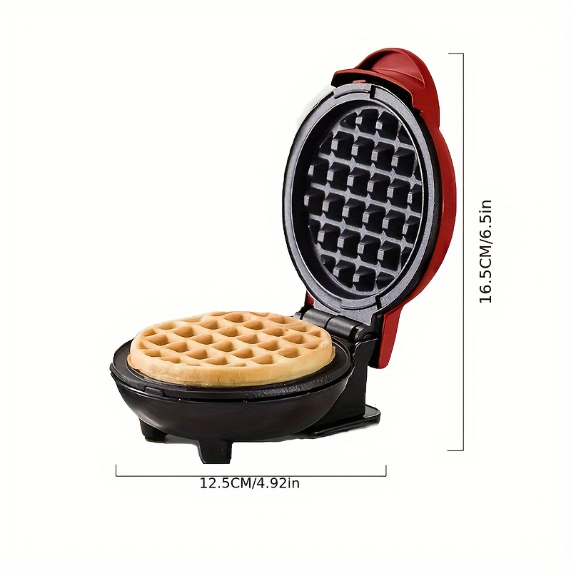 Electric Waffle Maker Machine Mini for Individual Waffles Hash