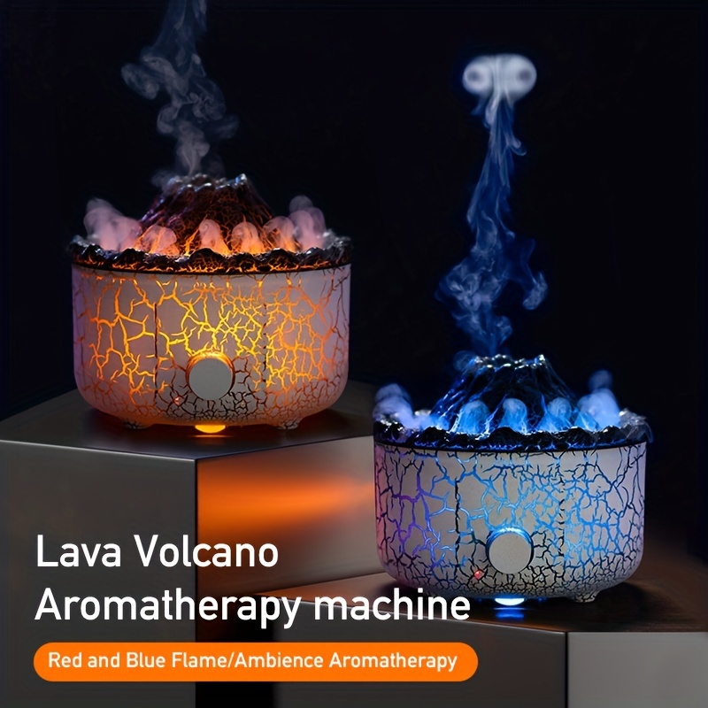 Colorful Volcano Cool Aromatherapy Machine Home - Temu