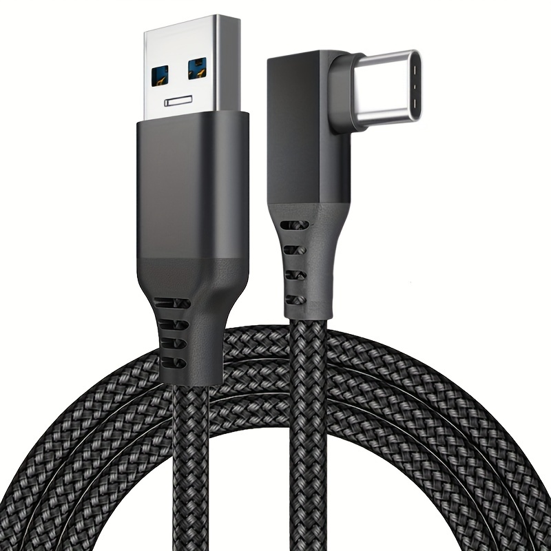Cable De Carga Y Transferencia De Datos USB 3.2 Tipo C De * 5M 6M Para  Oculus Quest 2 Pico 4 Link, Con Cargador USB-A A Tipo C De 20V 3A