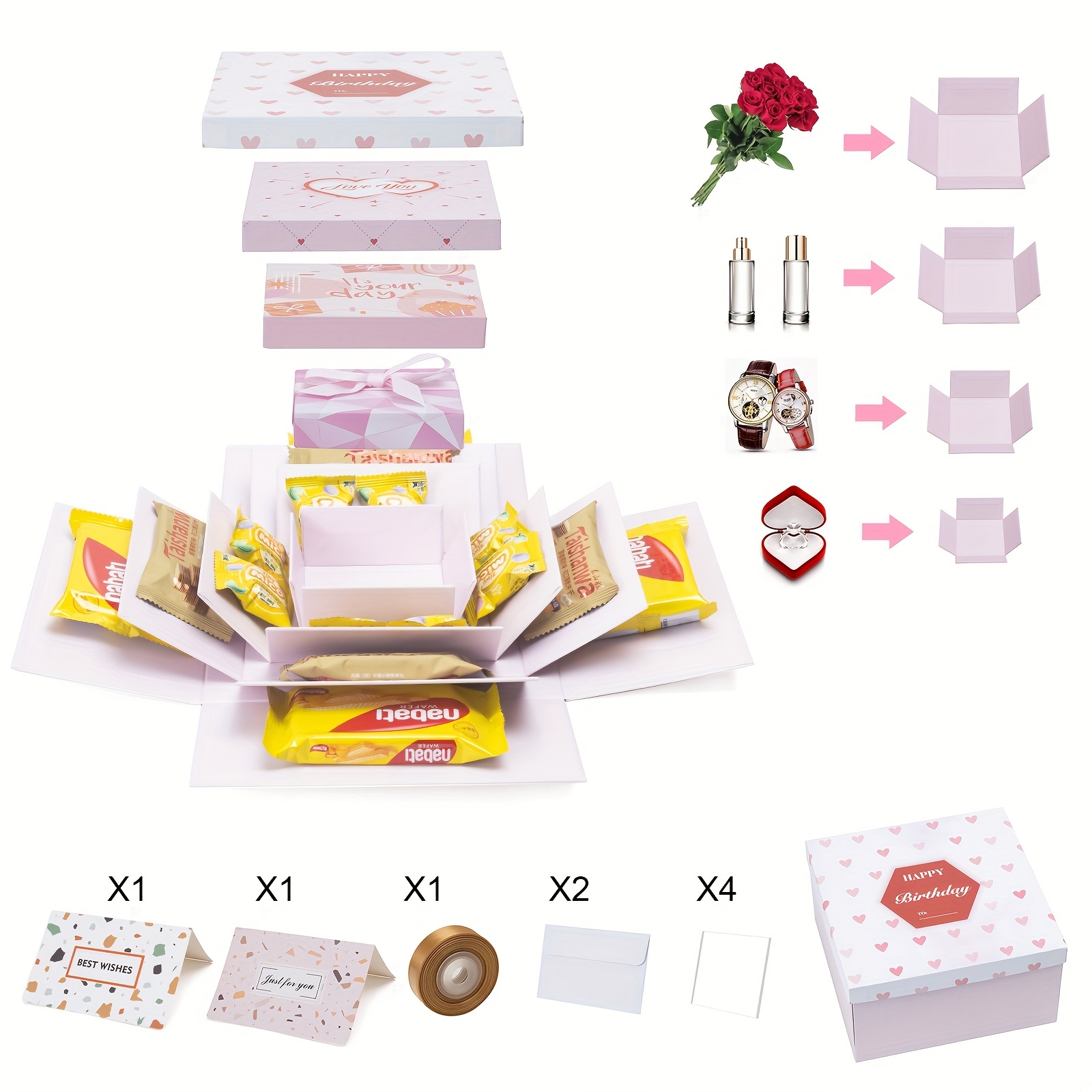 Nested Gift Boxes, Nested Luxury Gift Boxes