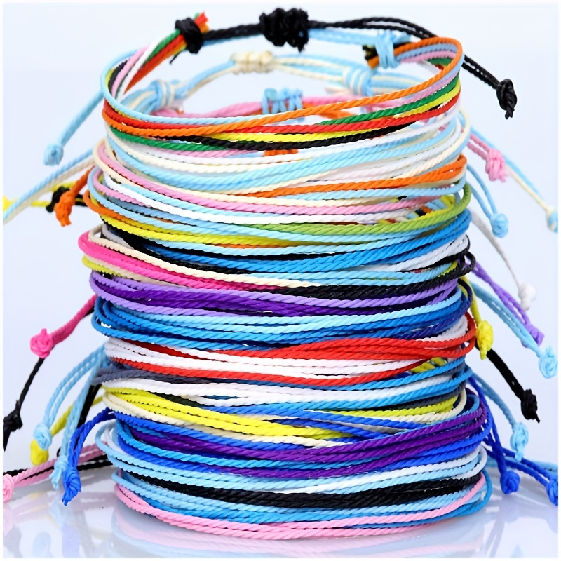 1960inch/Roll Elastic String For Bracelets Making 50m 0.8mm Elastic Beading  String Cord For Bracelets Jewelry Making Beads Crystal Beading Thread Party  Balloon Decor Making