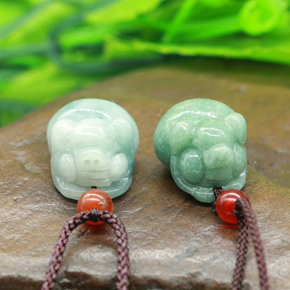 Jade hot sale pig pendant