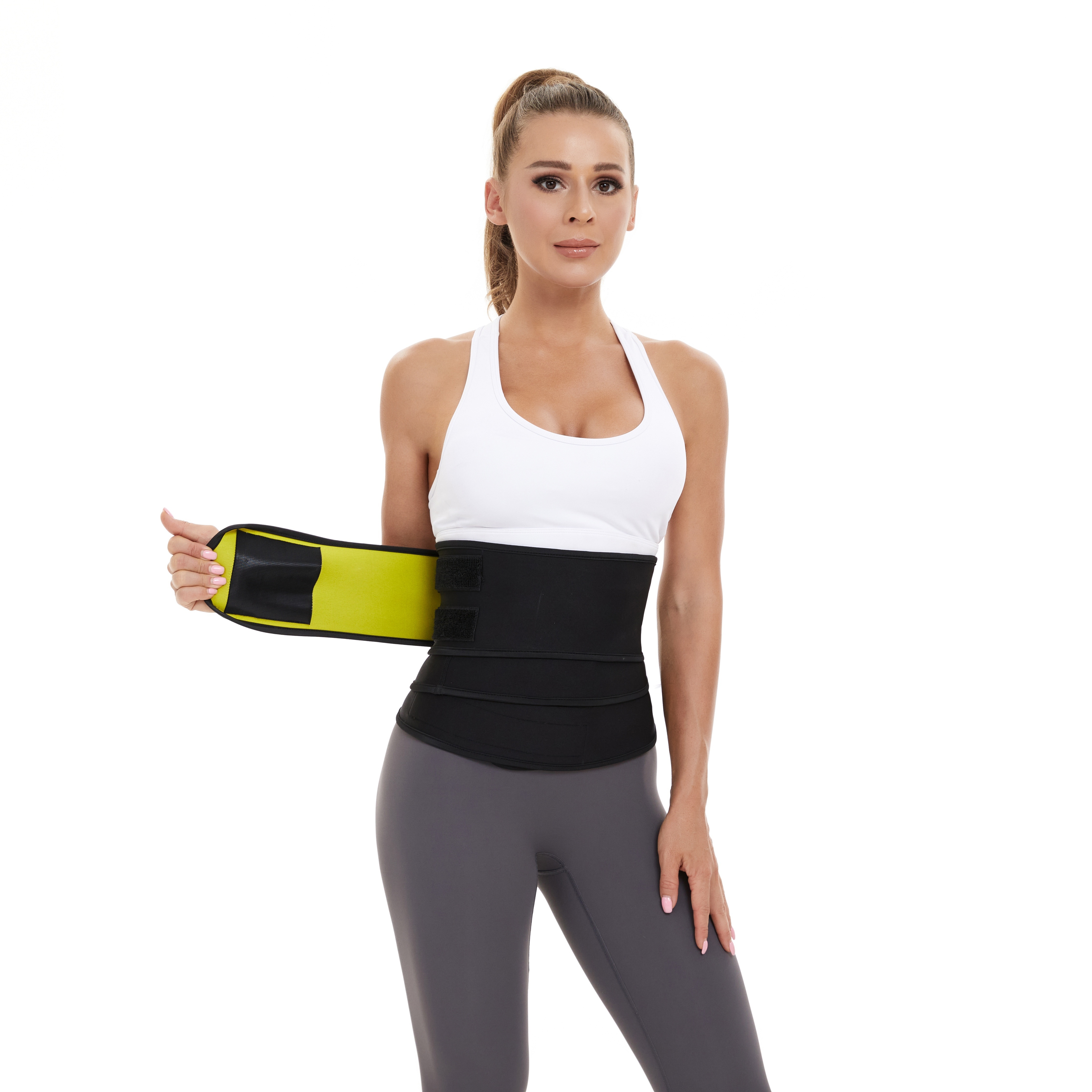 1pc Women's Waist Training Belt, Compression Sports Slimming