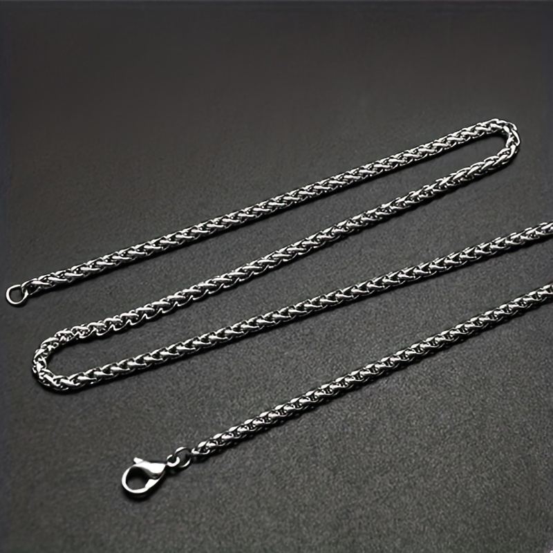 Men's Fashion Titanium Steel Necklace Personality Keel Chain - Temu