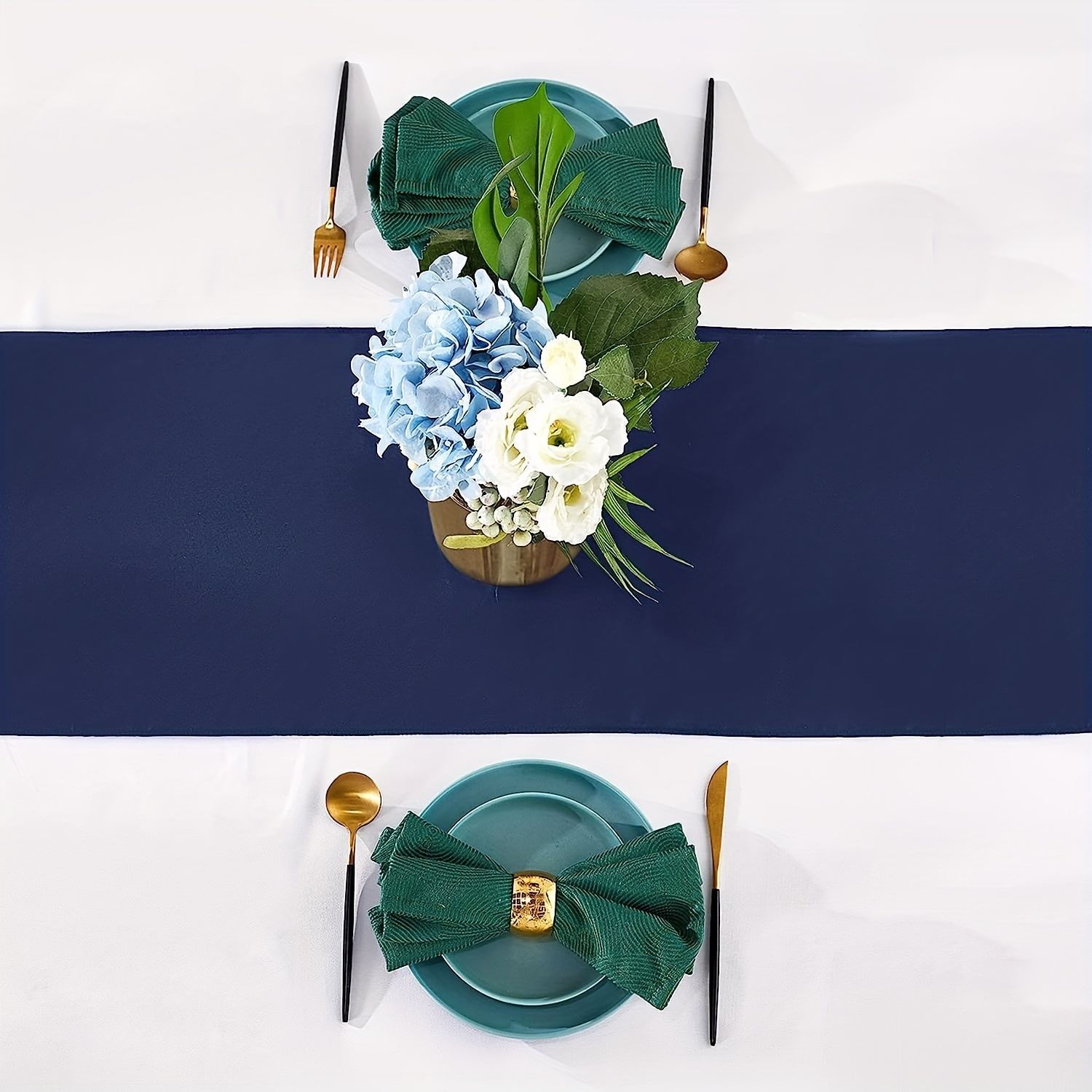 MDS - Paquete de 15 caminos de mesa de organza de 12 x 108  pulgadas para decoración de banquetes de boda, camino de mesa, color rosa  polvoriento : Hogar y Cocina
