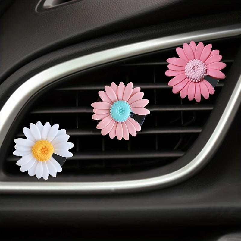 1pc Kreatives Gänseblümchenmuster Auto-lufterfrischer Auto