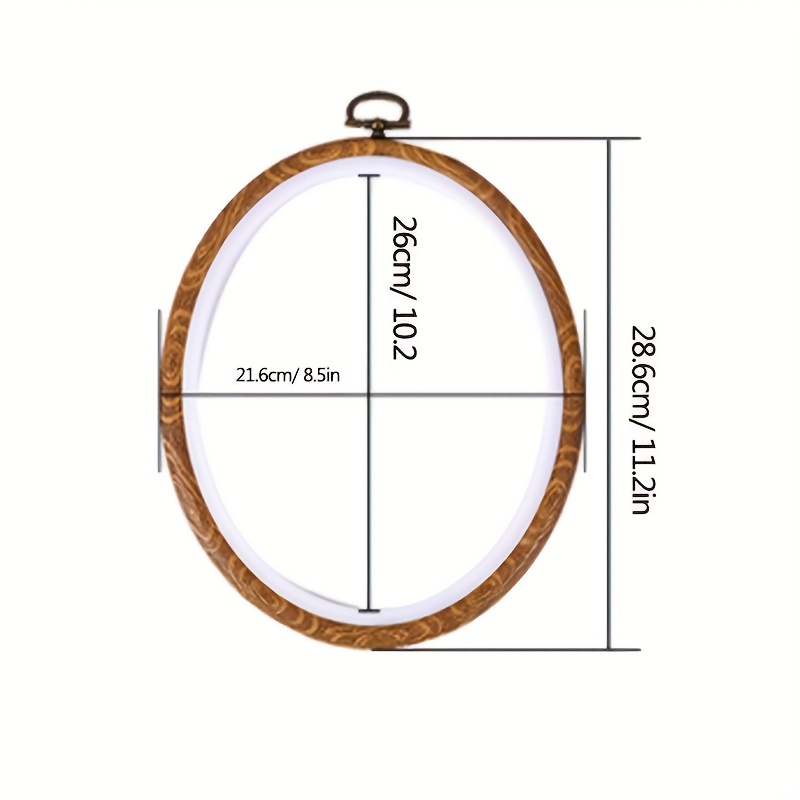 Oval Shape Embroidery Frame | Hoop