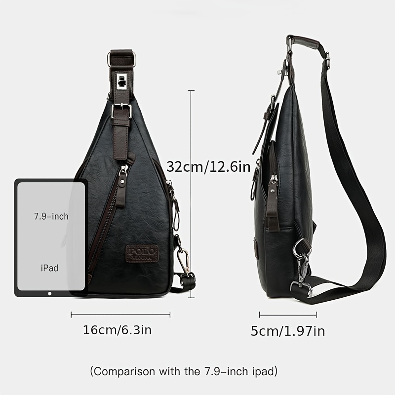 1pc 2022 New Mens Trendy Brand Waist Bag Chest Bag Fashion Small Satchel Bag  Student Shoulder Messenger Bag Trendy - Bags & Luggage - Temu Cyprus