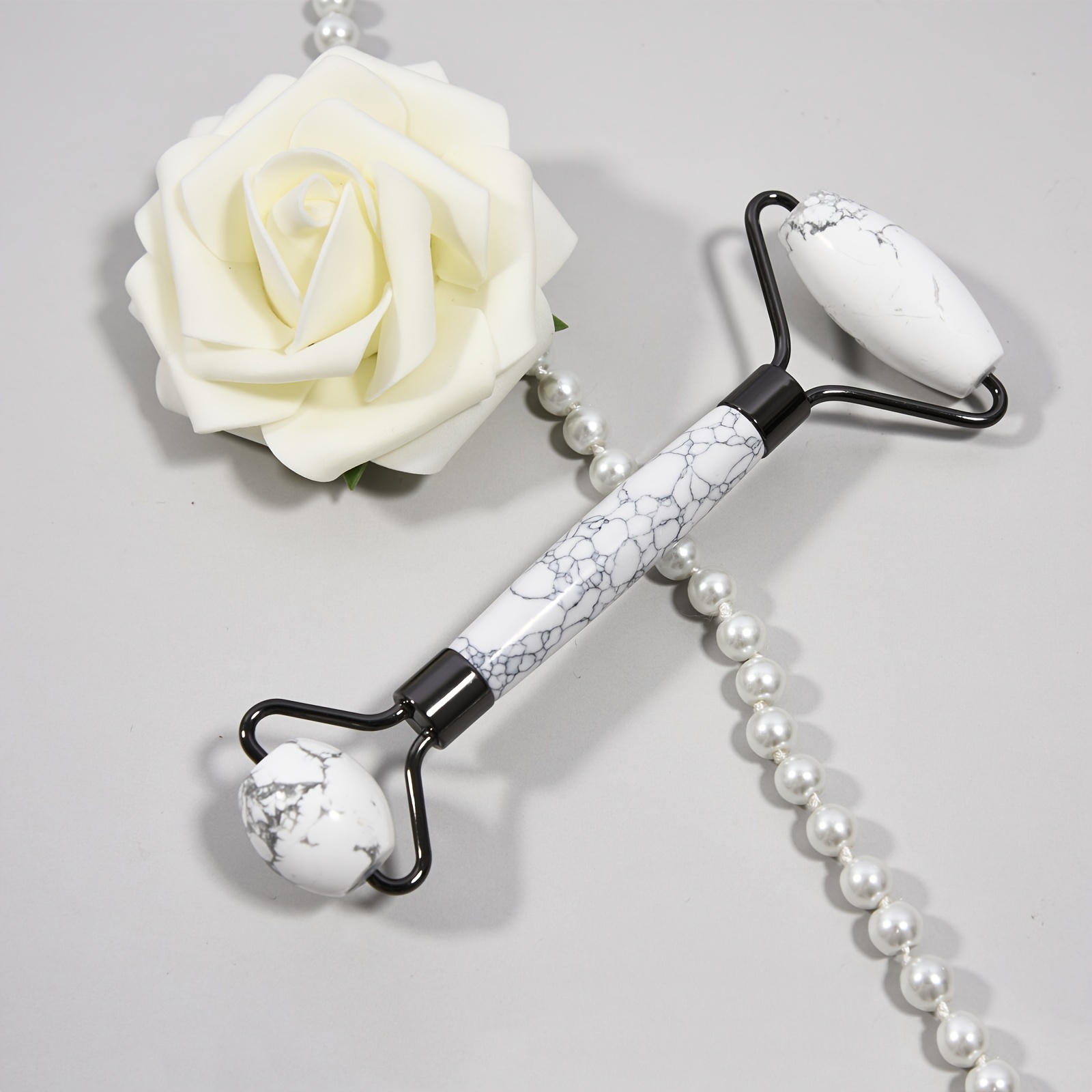 Opal Jade Facial Roller for Radiant Skin Massage