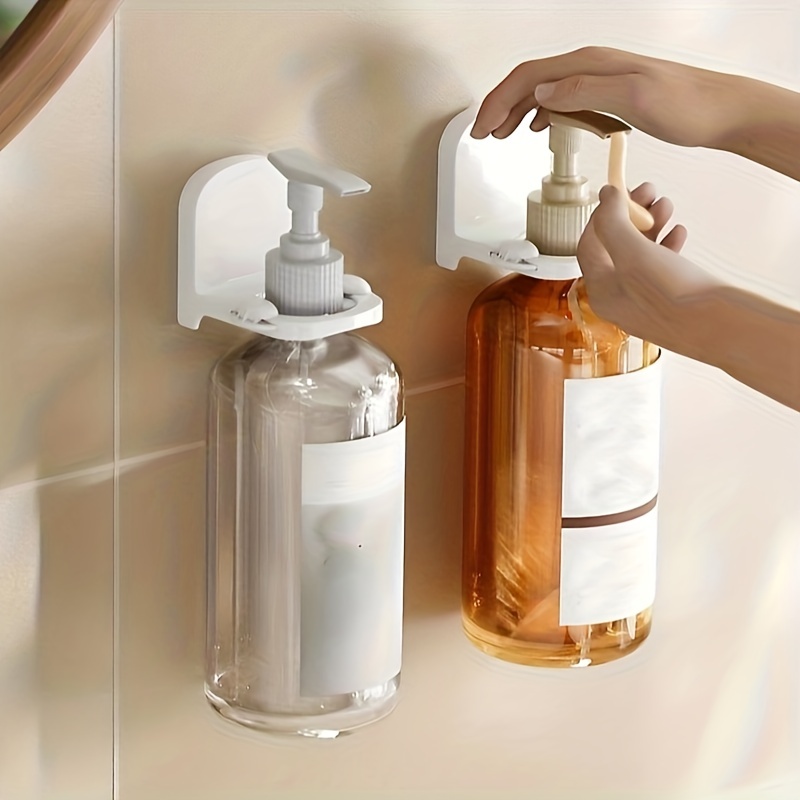 Wall Mounted Soap Dispenser Holder Hanging Soap Bottle - Temu Canada