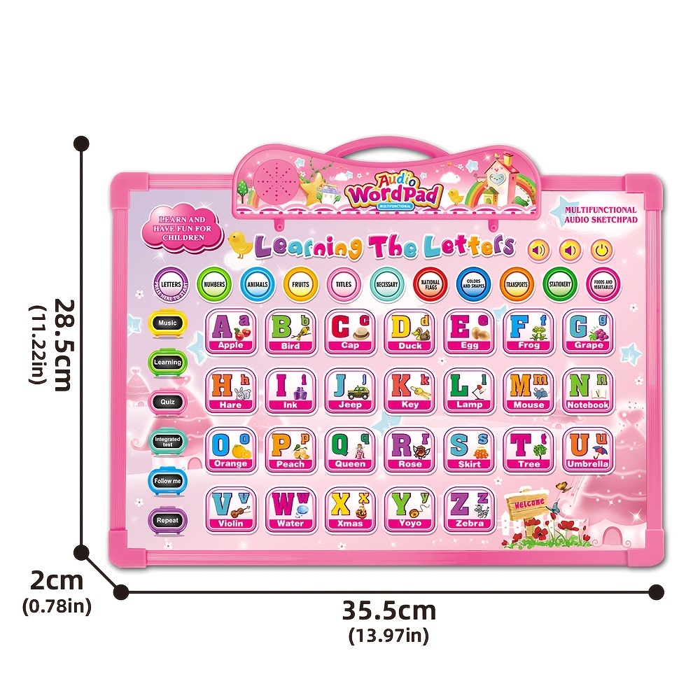 Early Education Intelligence Education Language Learning English Point  Reading Infant Enlightenment Point Reading Drawing Board Parent Child  Interactive Learning Machine For Children Aged 2 6 - Toys & Games - Temu