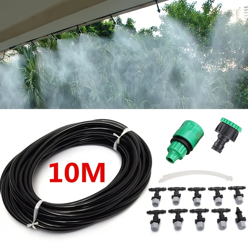 Système D'irrigation 5m/10m/20m Tube D'arrosage PVC/tuyau En Plastique  4/6mm Micro Système D'irrigation Goutte à Goutte 