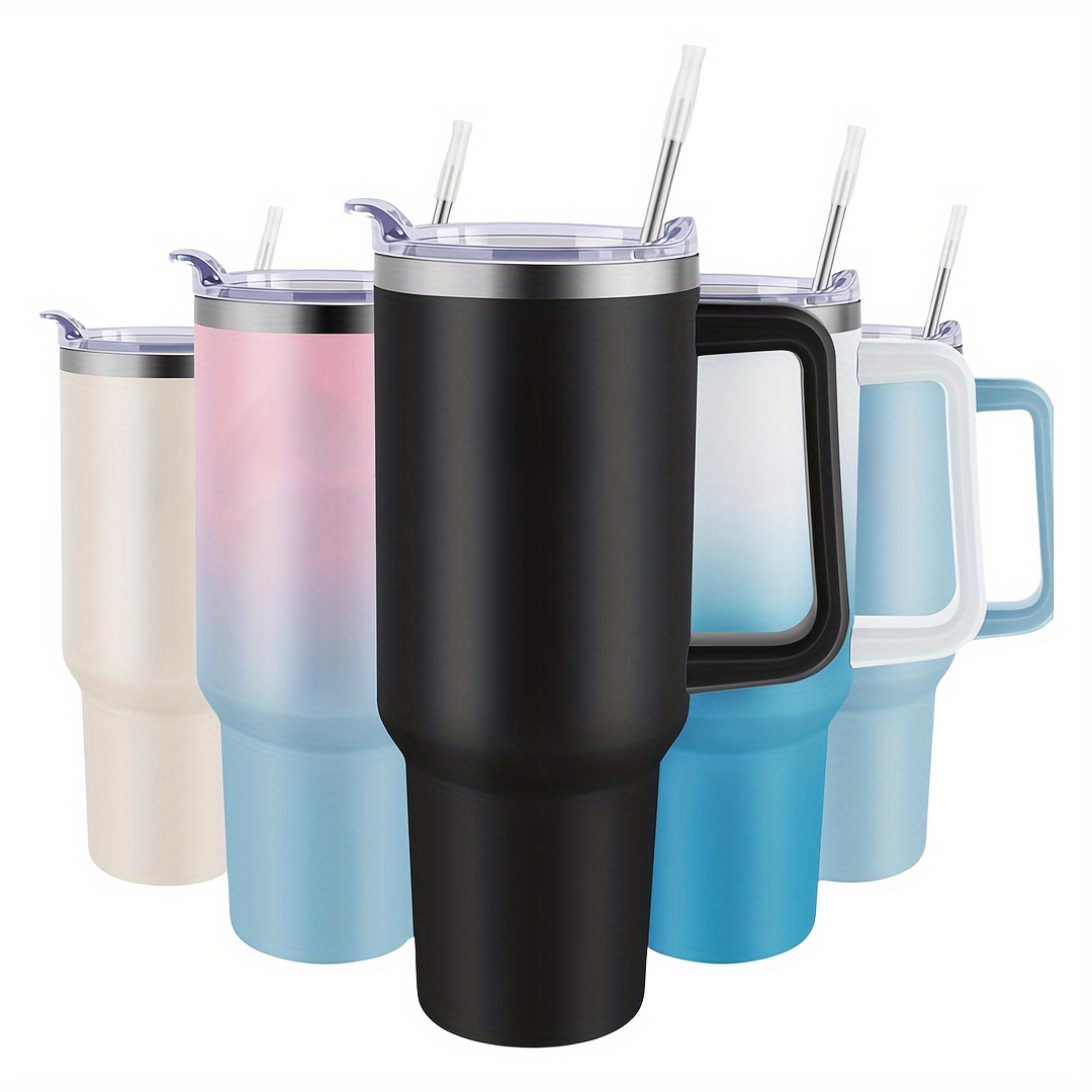 Stainless Steel Leakproof Tumbler Insulation Cup With Lid - Temu