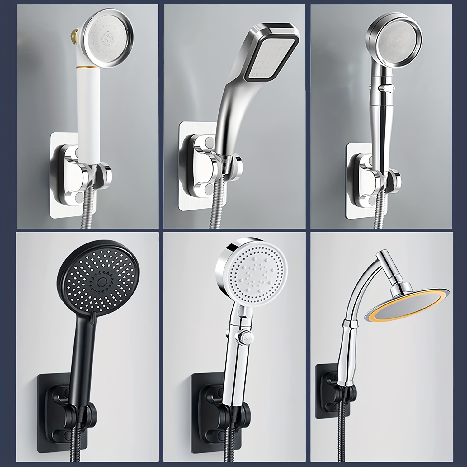 Multi functional Shower Bracket Wall mounted Shower Head - Temu