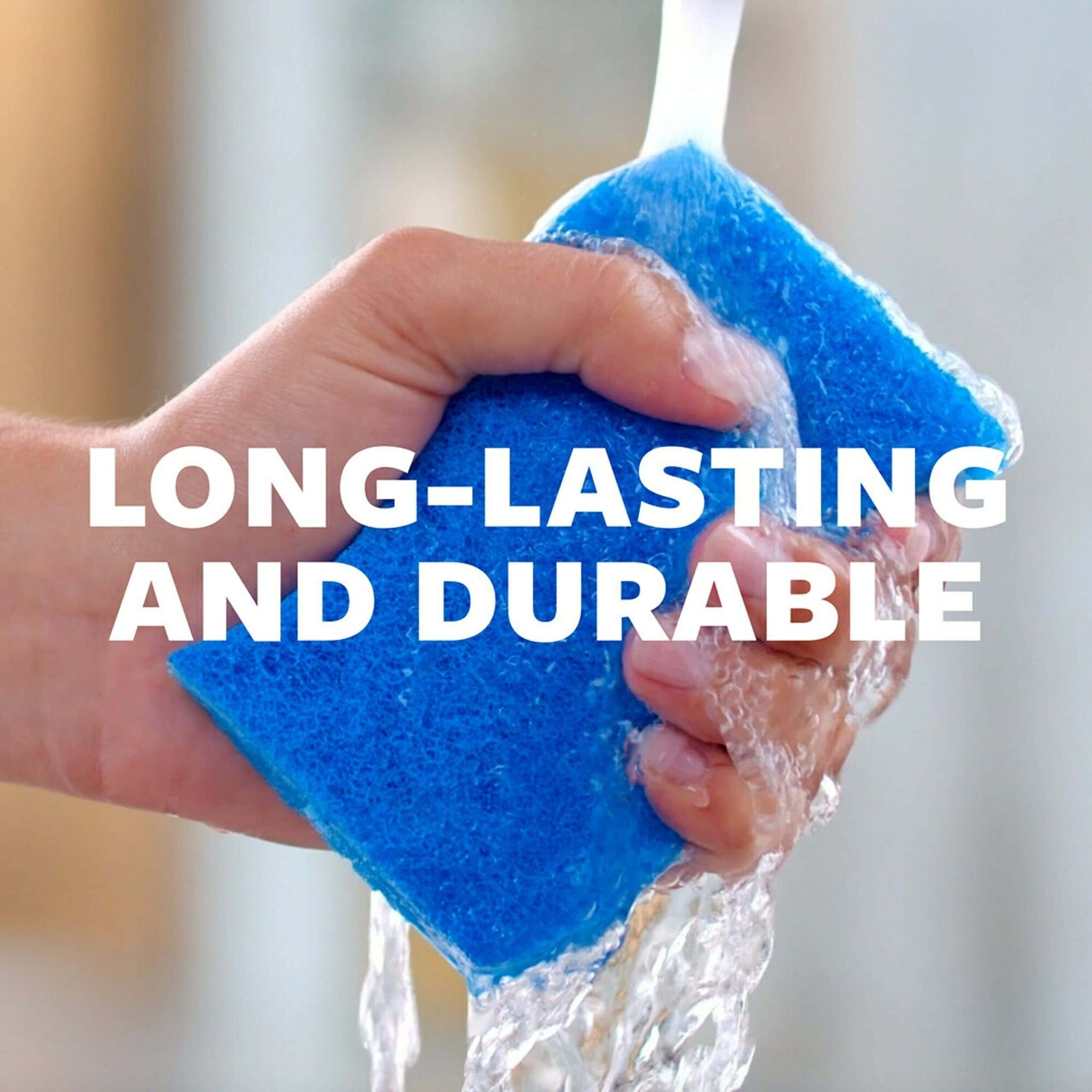 Non scratch Scrub Sponges Safe And Versatile Cleaning For - Temu