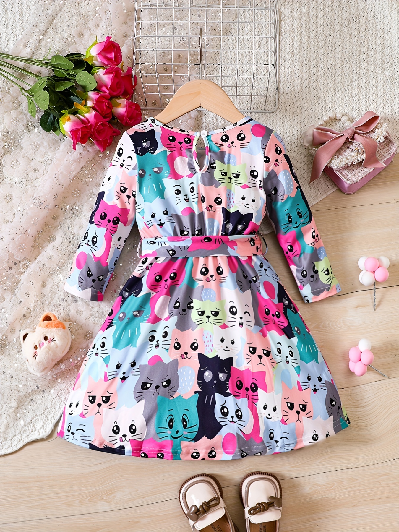 Princess line long clearance frock