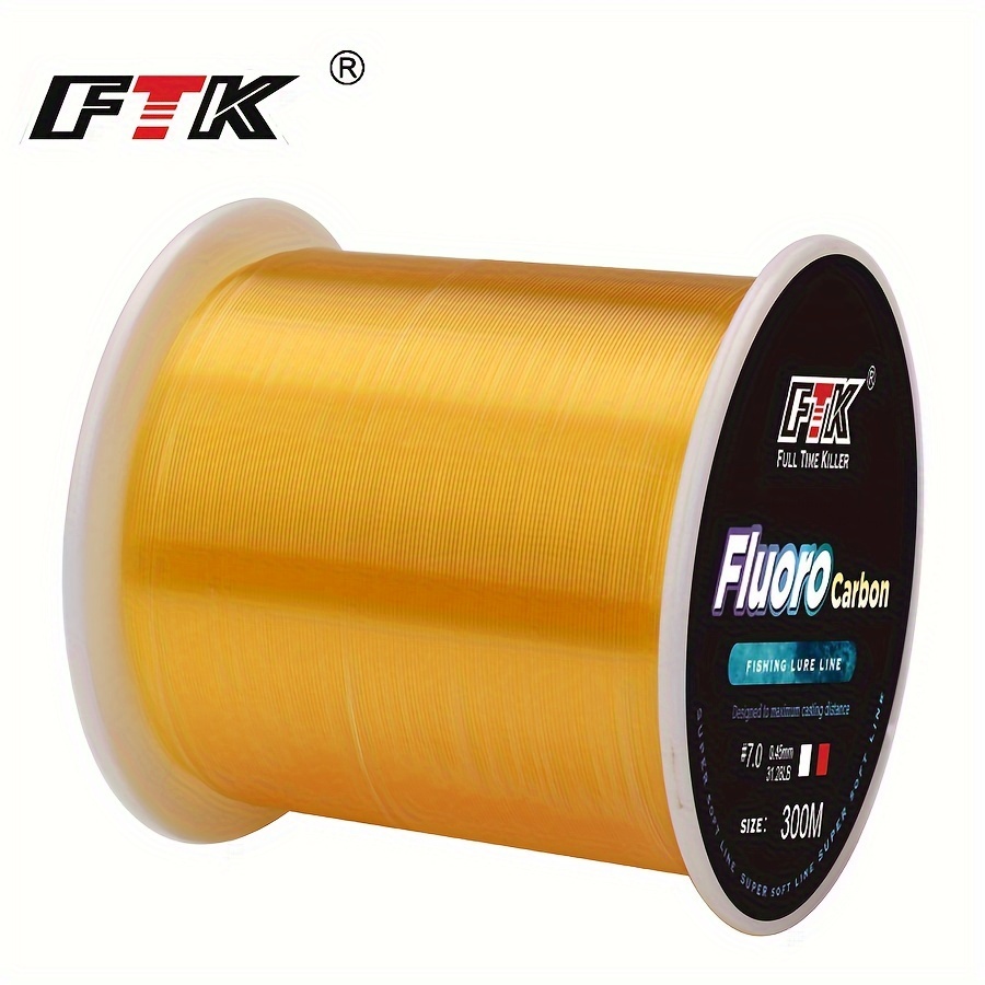 Fishing Line Clear Nylon Monofilament Lure Leader Strong - Temu