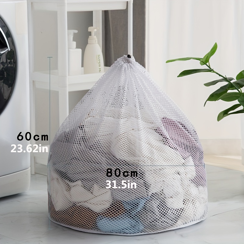 Mesh Laundry Bags Laundry Wash Bag with Drawstring Closure, Travel Storage  Organize Bag, Clothing Washing Bags for Laundry, Blouse, Bra, Hosiery