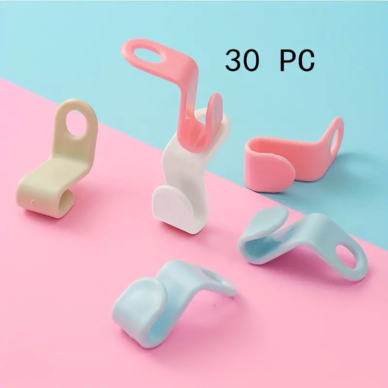 Hanger Connector Hooks For Coat Clothes Hangers Hanger Connection Hook Home  Hanger Link Buckle Thickened Plastic Can Be Superimposed Hanger Link Hook -  Temu
