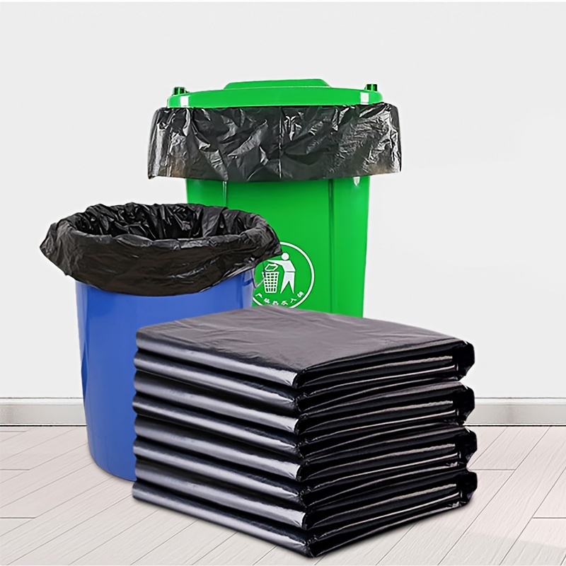 thin)/ (thickened) Garbage Bags Convenient Trash Bag Plastic Waste Cleaning  Storage Container For Commercial /restaurant For Office Buildings/shops -  Temu