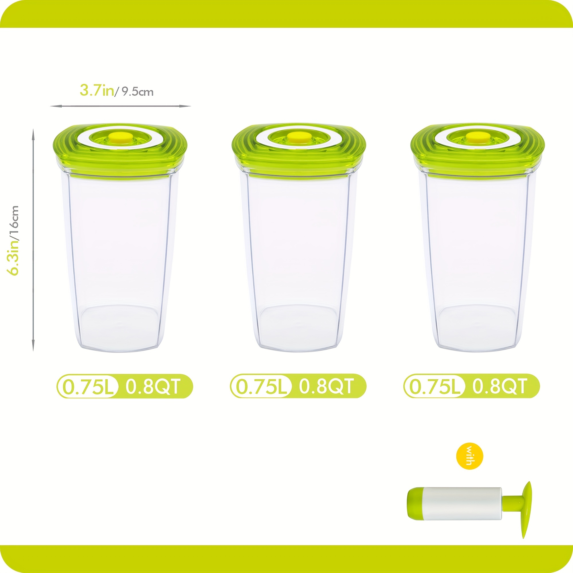 Vacuum Sealed Juice Cup, Portable Drinking Storage Containers For Juicing,  Plastic Juice Container For Refrigerstor, Home Kitchen Supplies - Temu