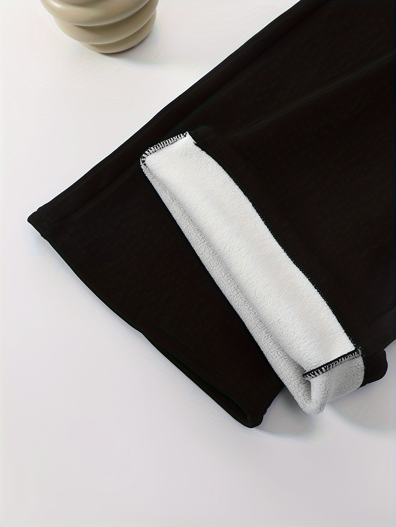 High Waist Shaping Pants Tummy Control Slimmer Fleece Liner - Temu Canada